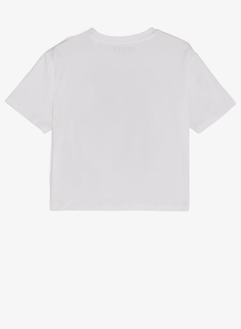 GUESS Youth Graphic Crew Neck T-Shirt - Image 2